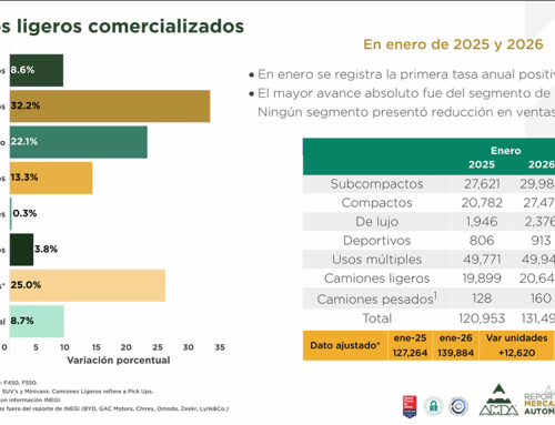 Reporte mercado interno automotor ligeros
